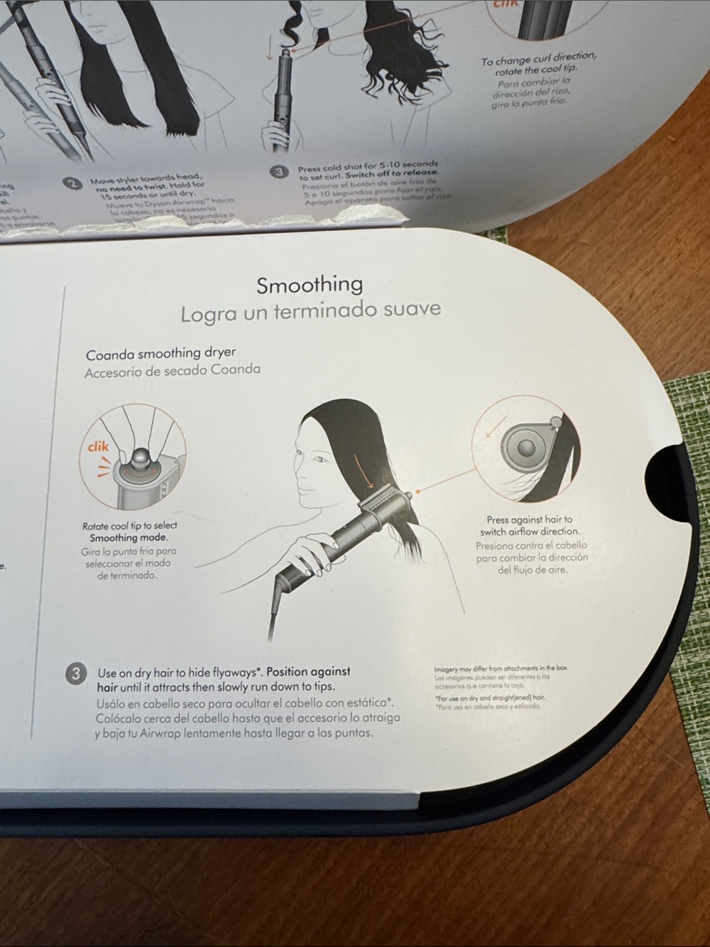 Dyson Airwrap I.d. , Multi Styler & dryer in Black Oval Case. Blue/Copper. NIB - Picture 7 of 13